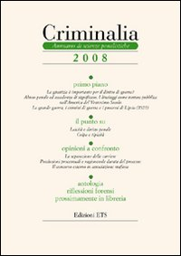 Image of Criminalia. Annuario di scienze penalistiche (2008)