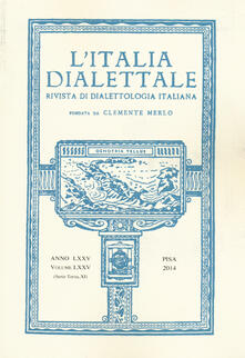 L Italia dialettale. Rivista di dialettologia italiana. Vol. 75.pdf