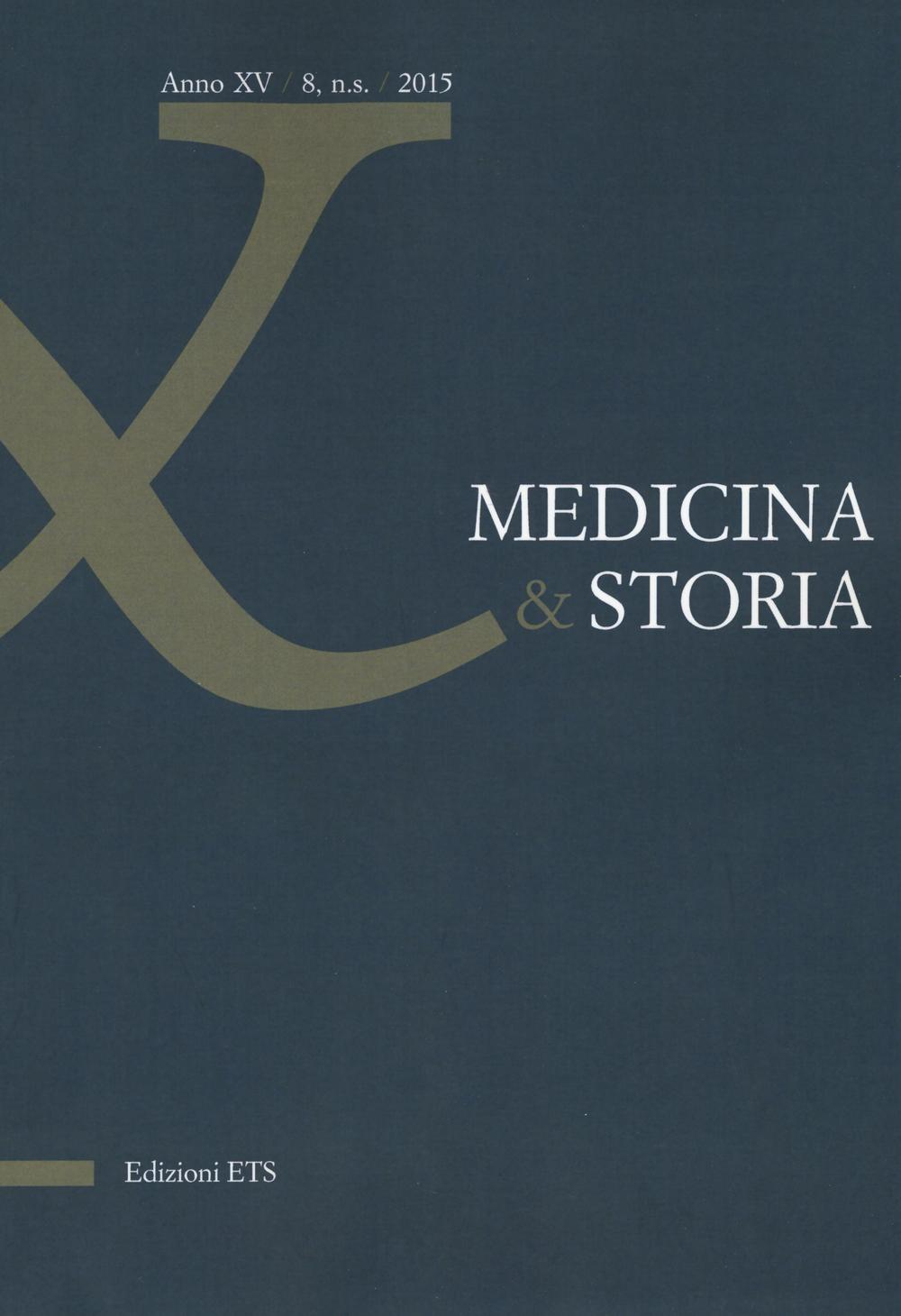 Image of Medicina & storia (2015). Vol. 8