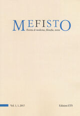 Libro Mefisto. Rivista di medicina, filosofia, storia (2017). Vol. 1