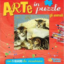 Gli animali. Arte in puzzle. Libro puzzle. Ediz. illustrata.pdf