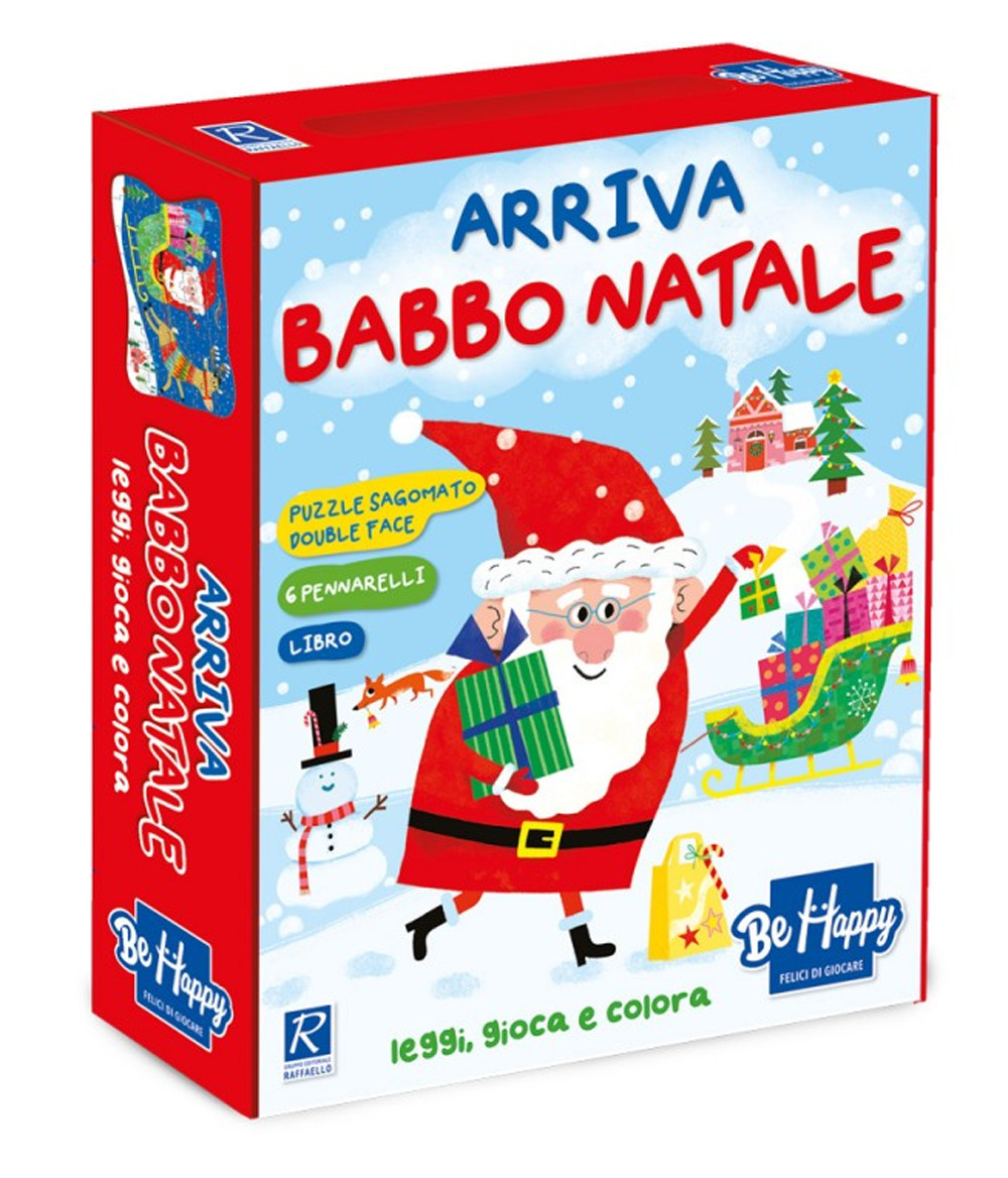 Image of Arriva Babbo Natale. Ediz. a colori. Con puzzle