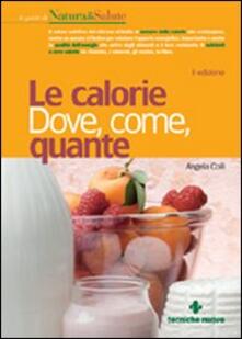 Le calorie. Dove, come, quante.pdf