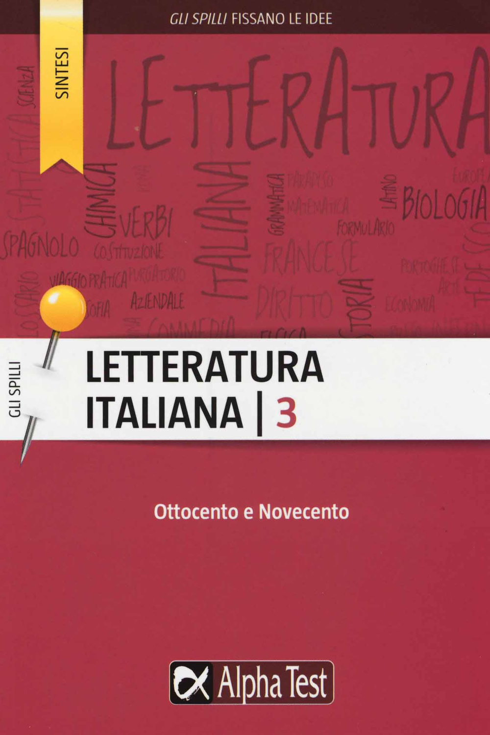 Image of Letteratura italiana. Vol. 3: Ottocento e Novecento.