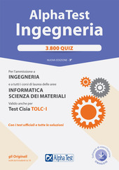 Copertina  Alpha Test : Ingegneria : 3800 quiz