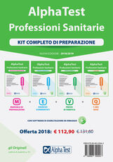 Libro Alpha Test. Professioni sanitarie. Kit completo di preparazione. Con Contenuto digitale per download e accesso on line Stefano Bertocchi Doriana Rodino Alberto Sironi