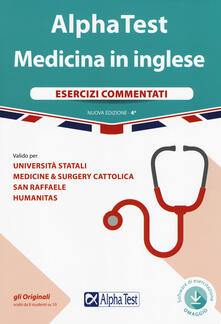 Pdf Online Alpha Test Medicina In Inglese Esercizi Commentati Con Software Di Simulazione Pdf Free