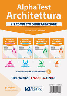 Alpha Test. Architettura. Kit completo di preparazione. Per lammissione ad Architettura e a tutti i corsi di laurea in Ingegneria edile-architettura, Conservazione e restauro, Urbanistica. Con software di simulazione.pdf