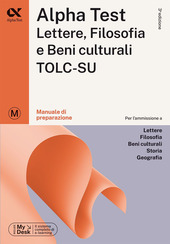 Copertina  Alpha Test : Lettere e Filosofia : TOLC-SU : Manuale di preparazione
