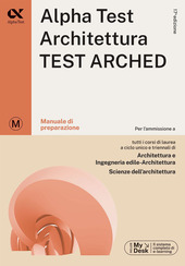 Copertina  Alpha Test : Architettura : Manuale di preparazione