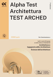 Copertina  Alpha Test : Architettura : 3300 quiz