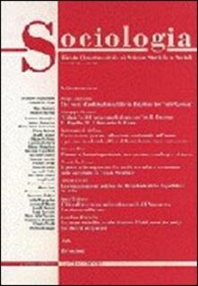 Sociologia. Rivista quadrimestrale di scienze storiche e sociali (2000). Vol. 3: Larcheologia industriale. Documento dei prodotti del lavoro e dellingegno..pdf