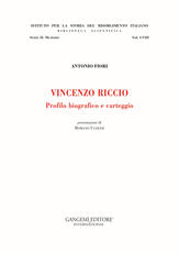 Libro Vincenzo Riccio. Profilo biografico e carteggio Antonio Fiori