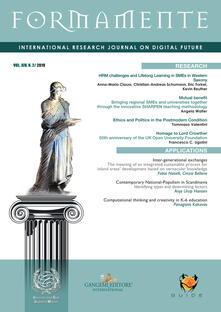 Formamente. Rivista internazionale sul futuro digitale. Ediz. inglese (2019). Vol. 2.pdf