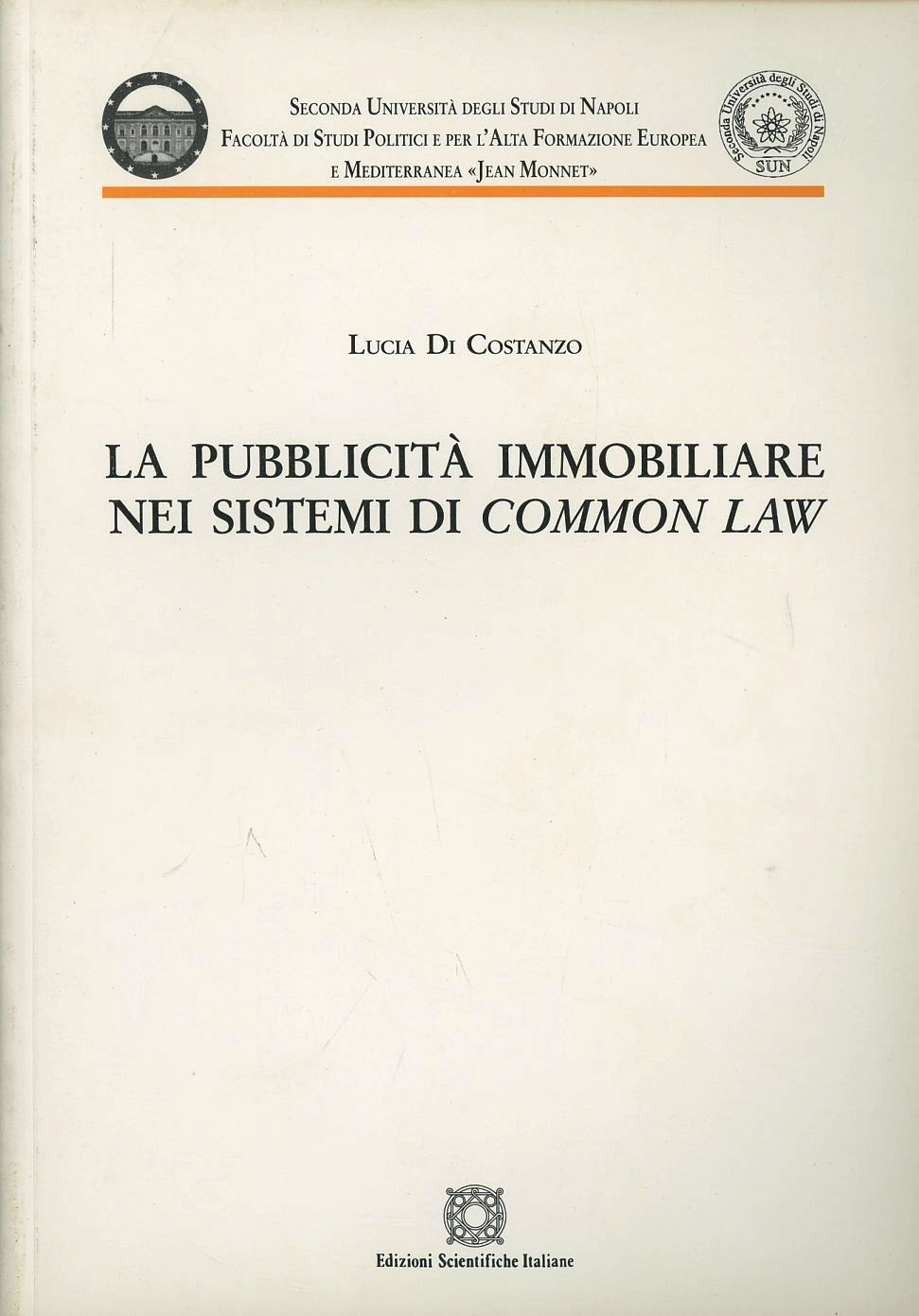 La pubblicità immobiliare nei sistemi di «common law» Scarica PDF EPUB
