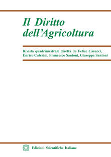 Areasostailnoceto.it Il diritto dell'agricoltura (2018). Vol. 3 Image