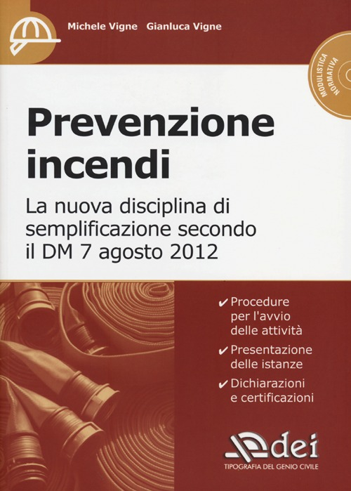 Image of Prevenzione incendi. Con CD-ROM