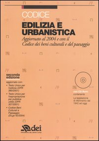 Image of Edilizia e urbanistica. Aggiornato al 2004 e con il codice dei beni culturali e del paesaggio. Con CD-ROM
