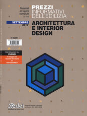 Libro Prezzi informativi dell'edilizia. Architettura e interior design. Settembre 2017. Con Contenuto digitale (fornito elettronicamente)