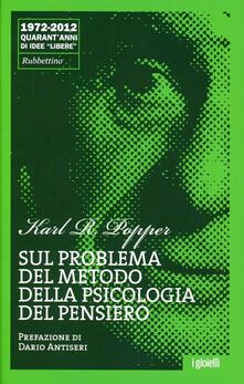 Sul problema del metodo della psicologia del pensiero.pdf