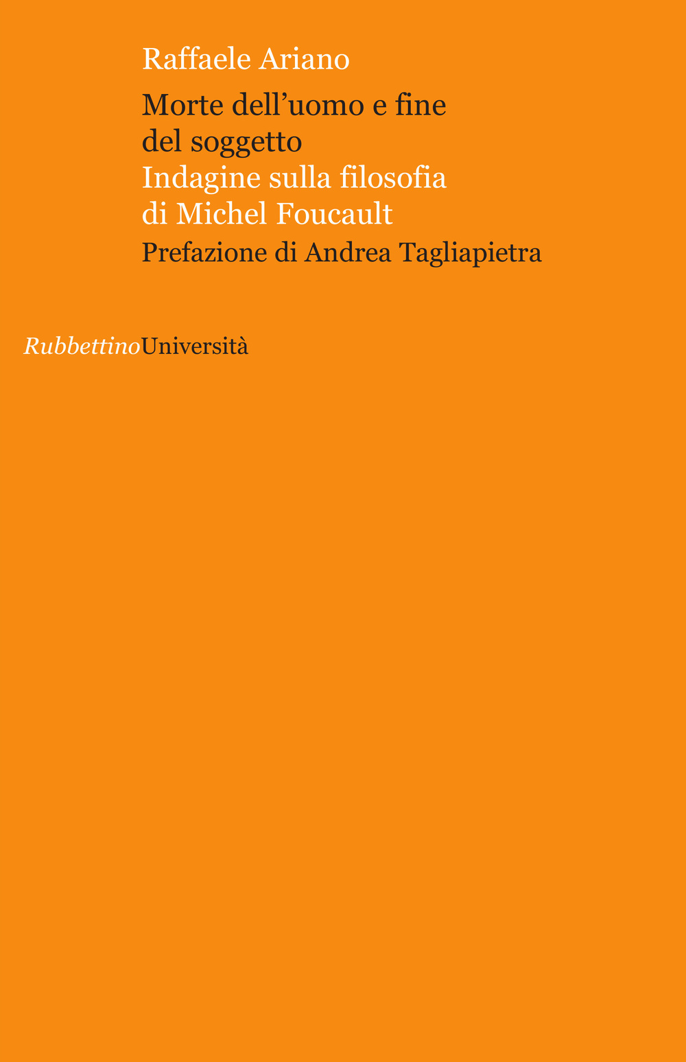 Morte dell'uomo e fine del soggetto. Indagine sulla filosofia di Michel Foucault Scarica PDF EPUB
