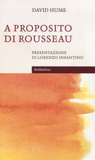 Libro A proposito di Rousseau David Hume