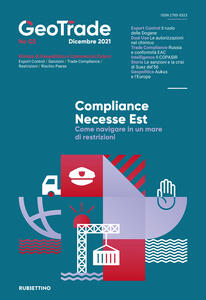 Libro GeoTrade. Rivista di geopolitica e commercio estero (2021). Vol. 2: Compliance necesse est. Come navigare in un mare di restrizioni. 