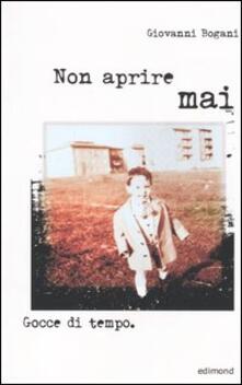 Non aprire mai. Gocce di tempo.pdf