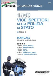 1400 vice ispettori nella polizia di Stato. Manuale completo di preparazione.pdf
