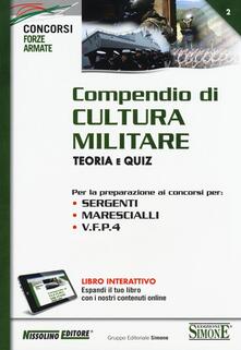 Compendio di cultura militare. Teoria e quiz. Con aggiornamento online.pdf