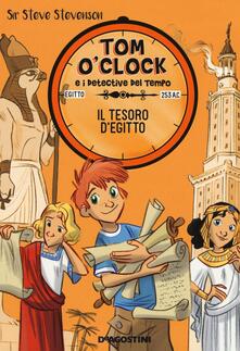 Premioquesti.it Il tesoro d'Egitto. Tom O'Clock e i detective del tempo. Ediz. illustrata. Vol. 5 Image
