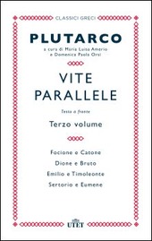 Copertina  Focione e Catone, Dione e Bruto, Emilio e Timoleonte, Sertorio e Eumene
