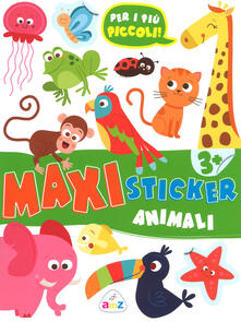Animaletti. Maxi sticker. Con adesivi. Ediz. a colori.pdf