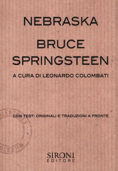 Image of Bruce Springsteen. Nebraska