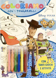 Coloriamo con i pennarelli. Disney Pixar. Super album. Con pennarelli.pdf