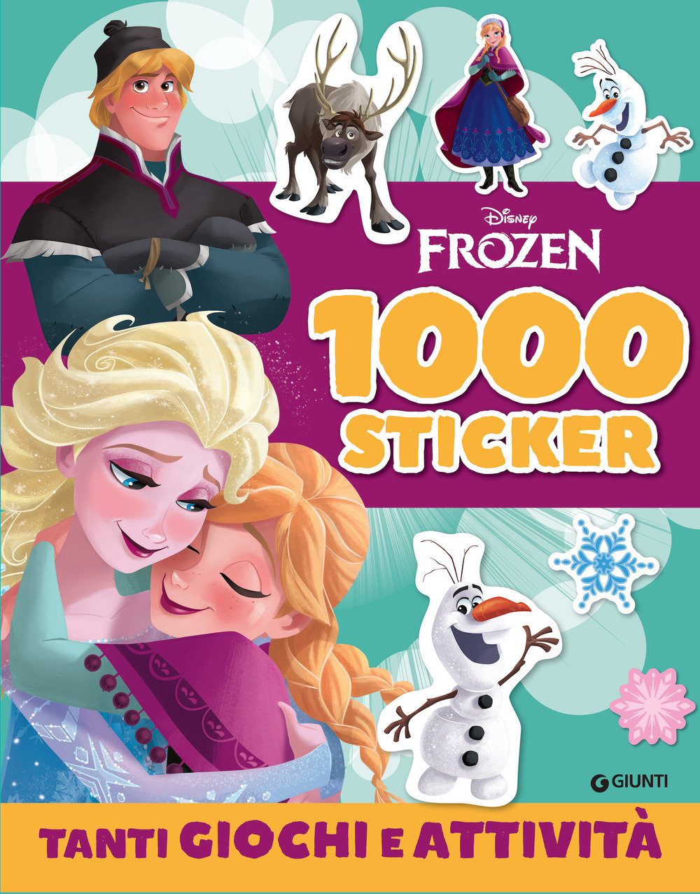 Image of Frozen. 1000 stickers. Tanti giochi e attività. Con adesivi. Ediz. a colori