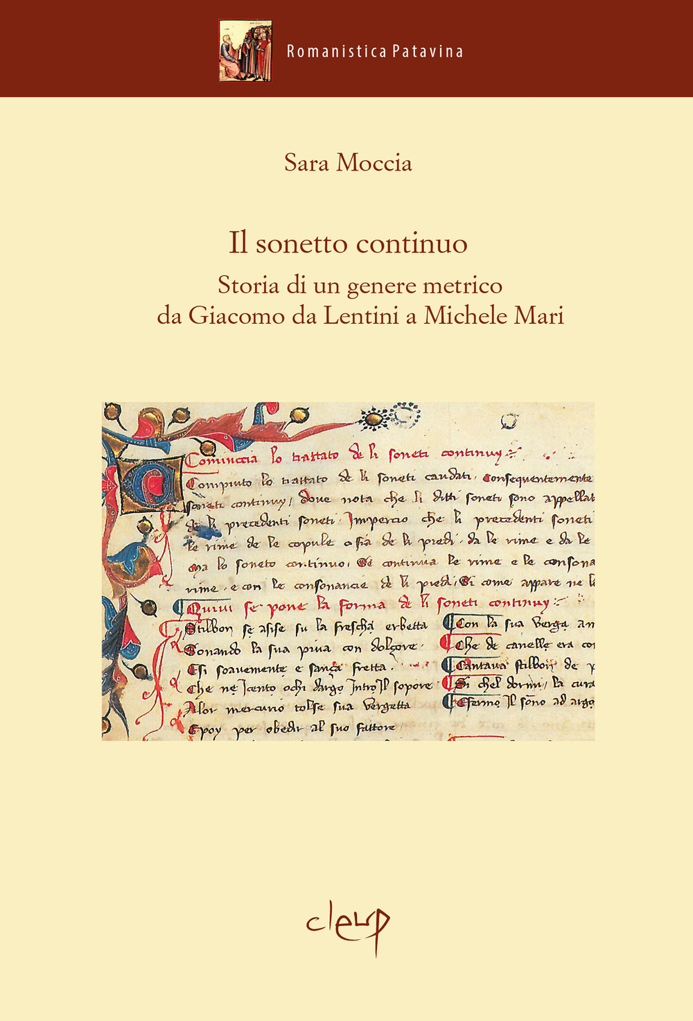 Image of Il sonetto continuo. Storia di un genere metrico da Giacomo da Lentini a Michele Mari