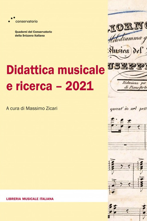 Image of Didattica musicale e ricerca 2021
