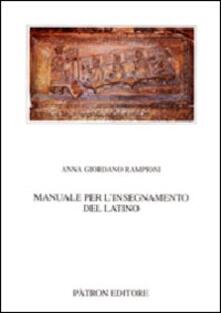 Manuale per linsegnamento del latino.pdf