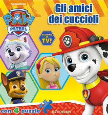 Gli amici dei cuccioli. 4 puzzle. Paw Patrol.pdf