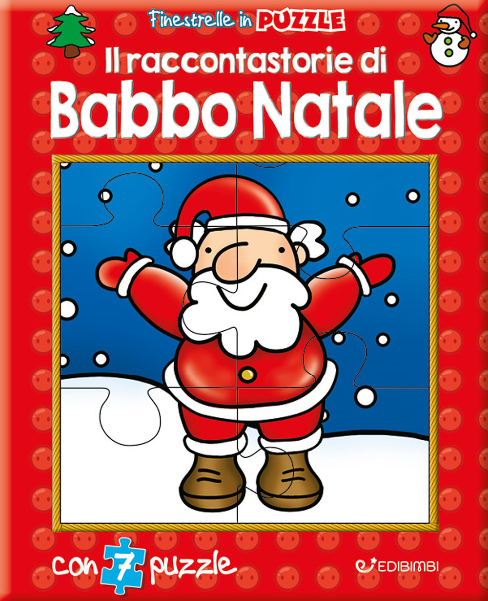 Image of Il raccontastorie di Babbo Natale. Finestrelle in puzzle