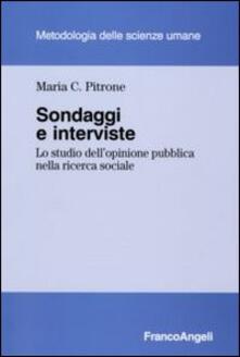Sondaggi e interviste. Lo studio dellopinione pubblica nella ricerca sociale.pdf