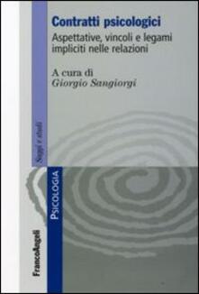 Contratti psicologici. Aspettative, vincoli e legami impliciti nelle relazioni.pdf