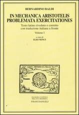 Libro In Mechanica Aristotelis problemata exercitationes Bernardino Baldi