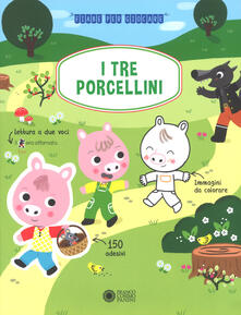 I tre porcellini. Con adesivi. Ediz. a colori.pdf