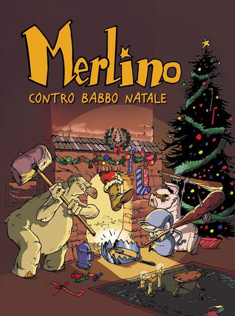 Immagini Contro Il Natale.Merlino Contro Babbo Natale Merlino Vol 2 Joann Sfar Jose Luis Munuera Libro Logos Ibs