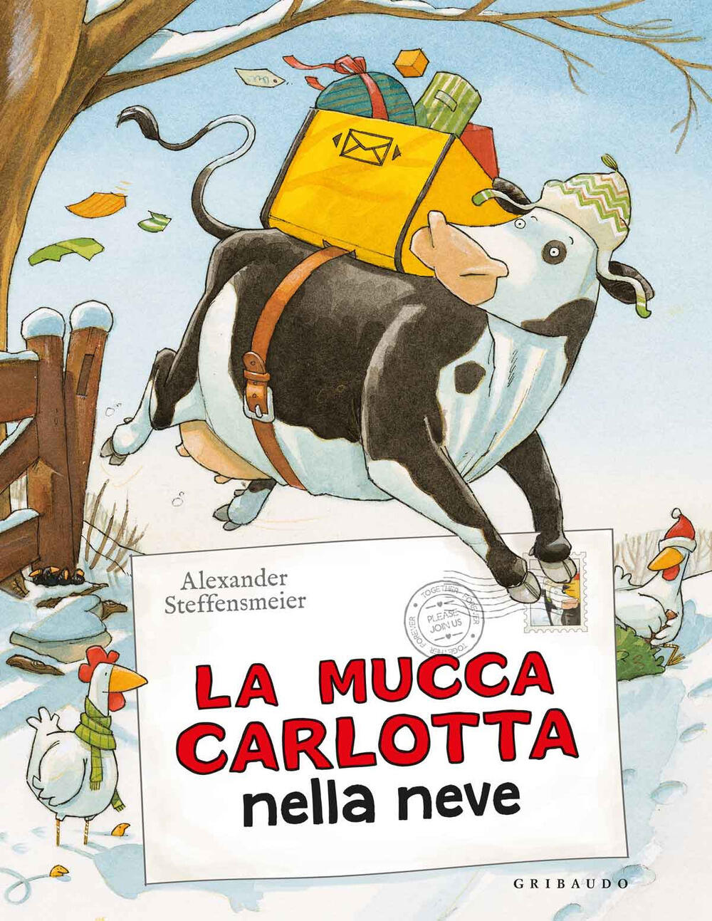 La mucca Carlotta sulla neve Ediz a colori Alexander Steffensmeier Libro Gribaudo