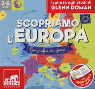 Libro Scopriamo l'Europa. Ispirato agli studi Glenn Doman. Con 80 carte. Con poster