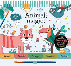 Libro Animali magici. Ediz. a colori. Ediz. a spirale. Con gadget