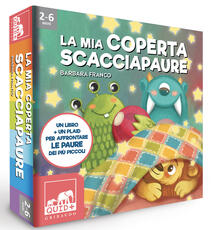 Libro La mia coperta scacciapaure. Ediz. a colori. Con plaid in pile Barbara Franco